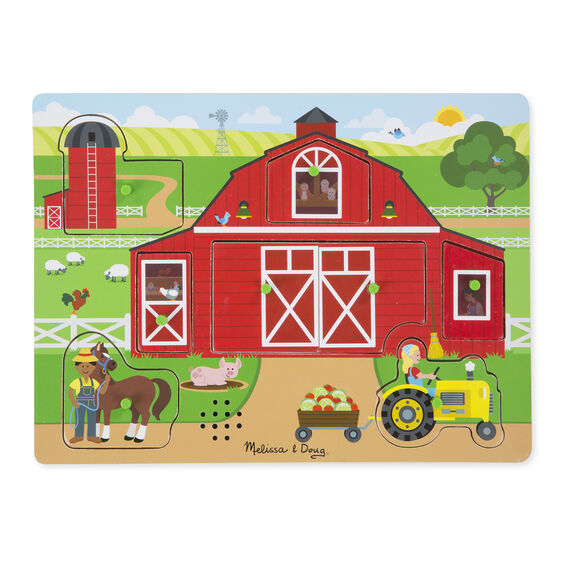 melissa and doug barn puzzle