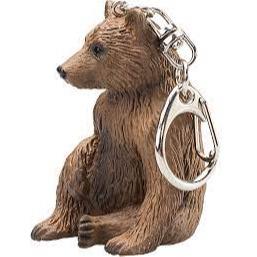 Grizzly on sale bear keychain