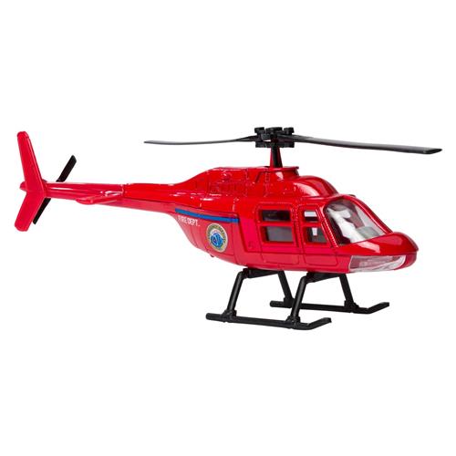 Fire Helicopter Diecast Toy Town